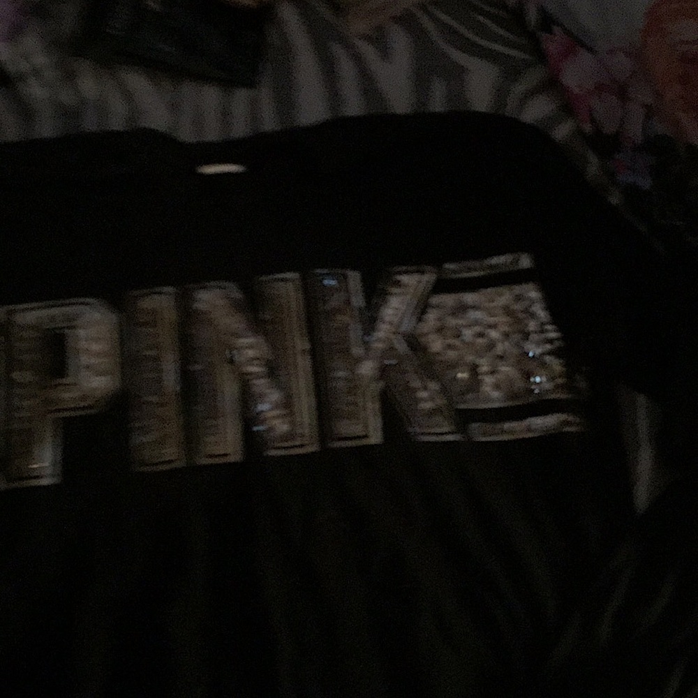 Long sleeve Victoria secrets pink sequins